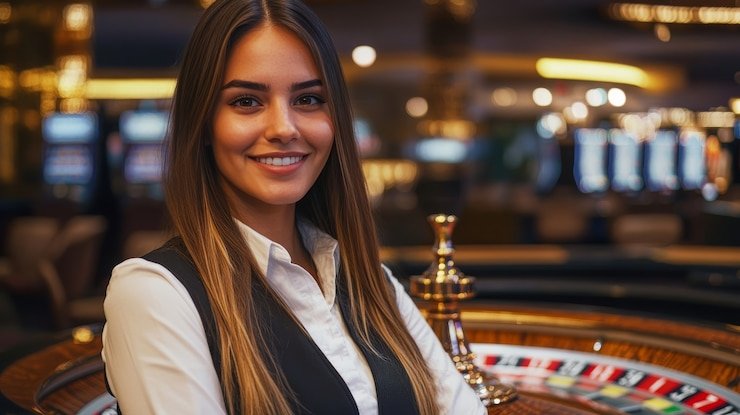 Antarmuka permainan Mega Moolah di hwgslot dengan tampilan jackpot progresif dan reel slot